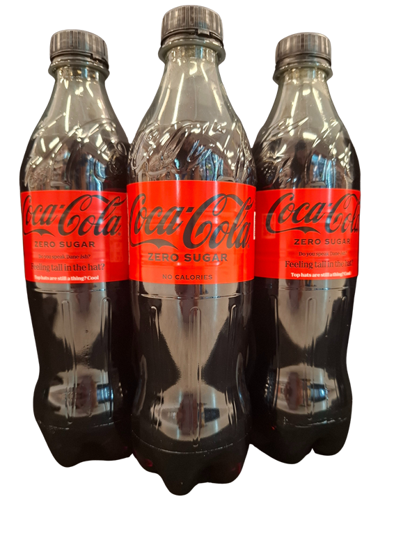 Coca cola zero 1/2 liter