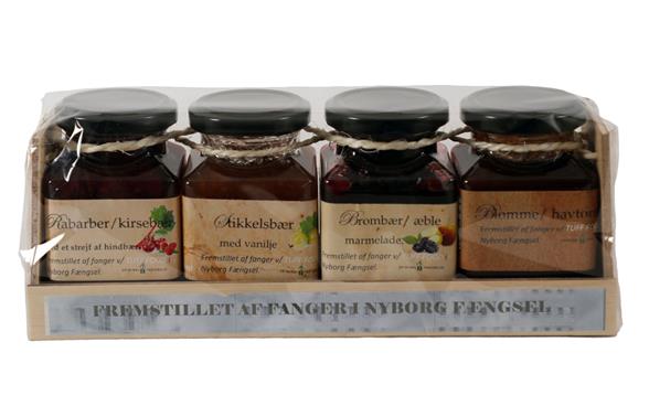 4 slags marmelader