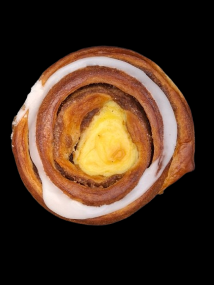 Snegl m. creme og glasur