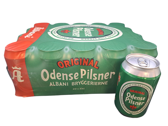 20 ds Albani øl pilsner