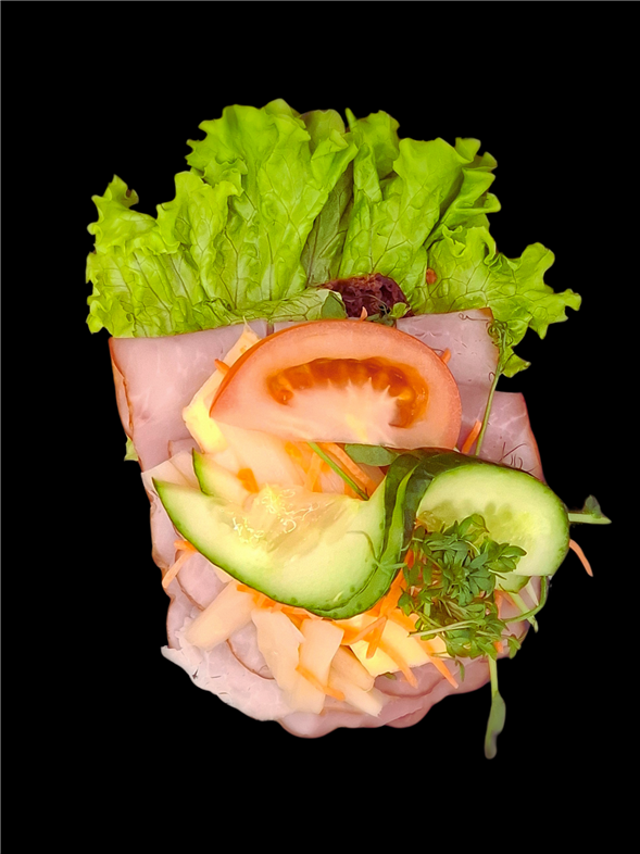 Smørrebrød m. Skinke