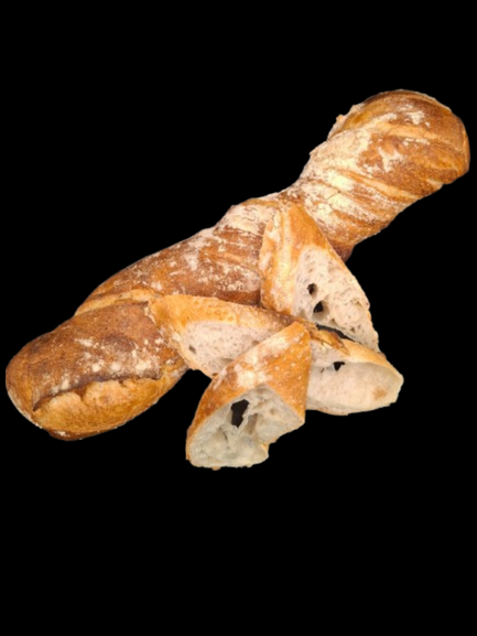 Surdej madbrød m. salt og rosmarin