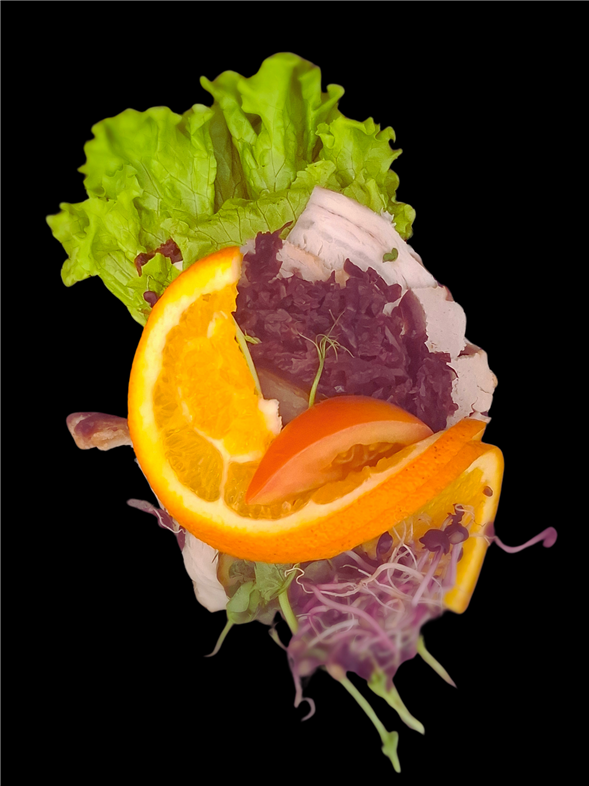 Smørrebrød m. Kamsteg