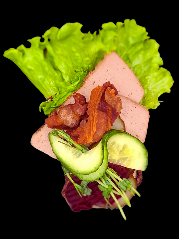 Smørrebrød m. Leverpostej