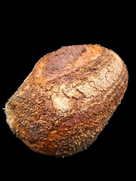 Spelt/Chia surdejsbrød